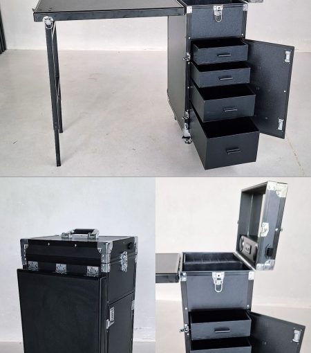 Maleta multifuncional mesa con parlante